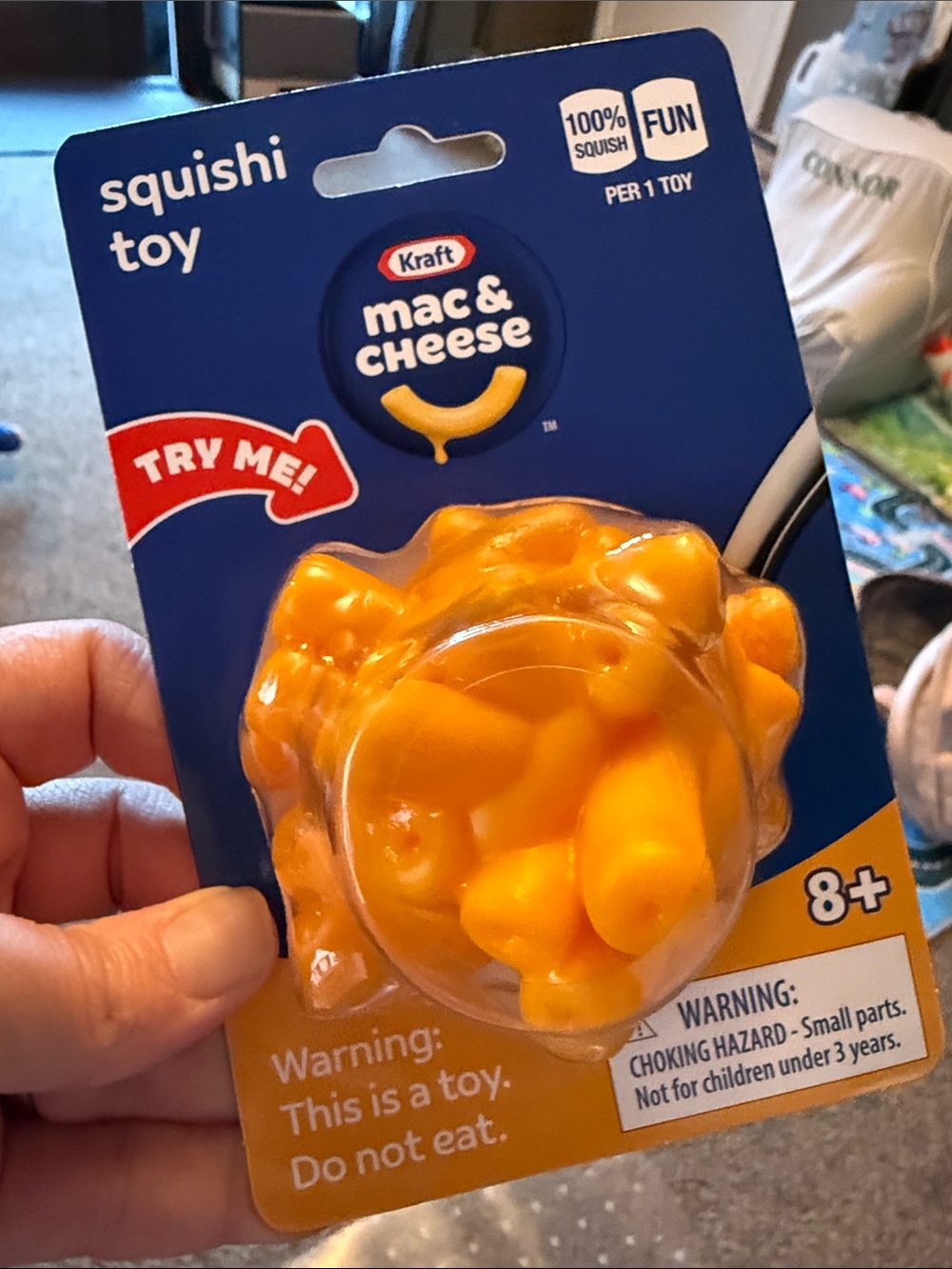 KRAFT- Mac & Cheese- Squishi /Squishy Toy- NEW